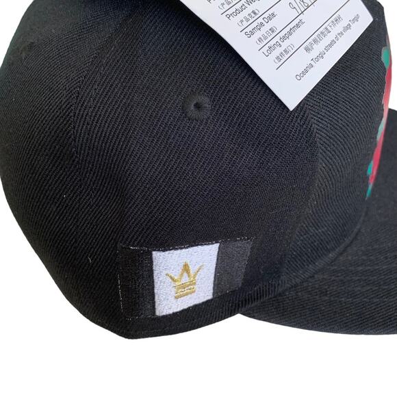 YRN Yung Rich Nation Black Migos Skull With Roses Snapback Hat NWT - Picture 4 of 5